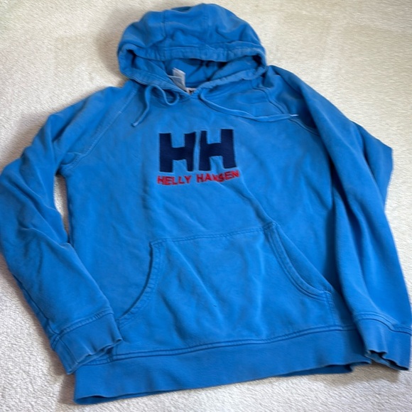 Helly Hansen-HH Distressed Logo Hoodie Sweatshirt-M - Picture 1 of 9